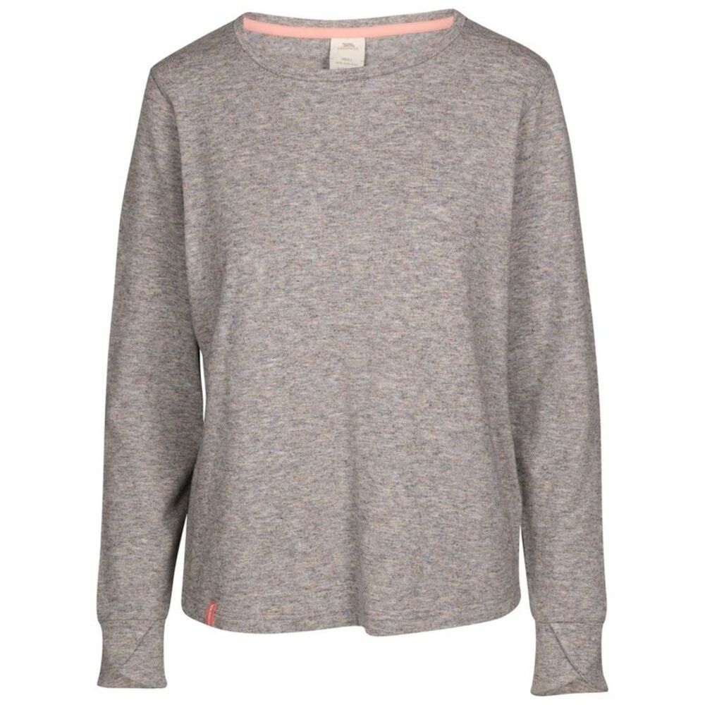 Trespass Womens/Ladies Rina Marl Long-Sleeved Top / Gray Marl